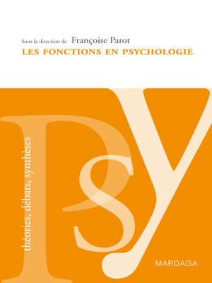 cover image of Les fonctions en psychologie